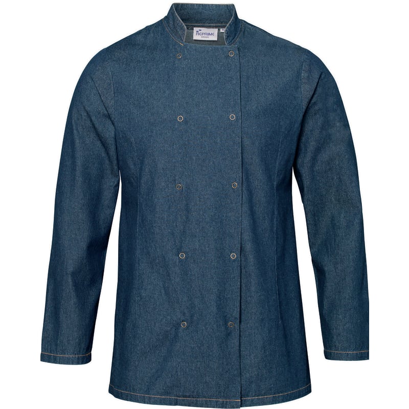 Artisan Collection By Reprime Unisex Denim Chef's Jacket 37