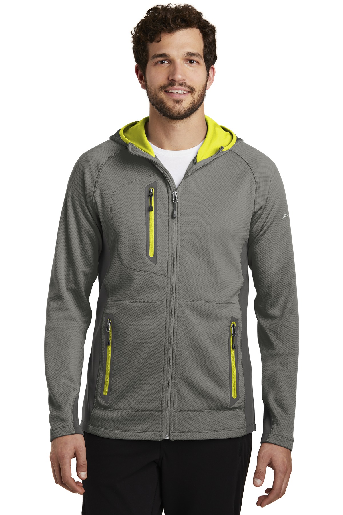 Eddie Bauer Sport Hooded Full-Zip Fleece Jacket. EB244 11