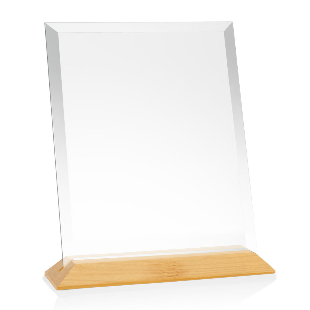 Embassy VividPrint™ Award - Starfire/Bamboo (Vert) 6