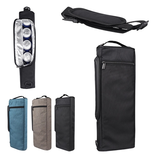 6 Cans Soft Insulated Golf Cooler Holds