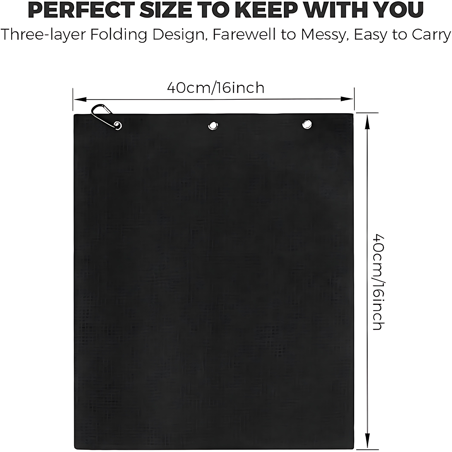 Waffle Microfiber Soft Golf Towel 4