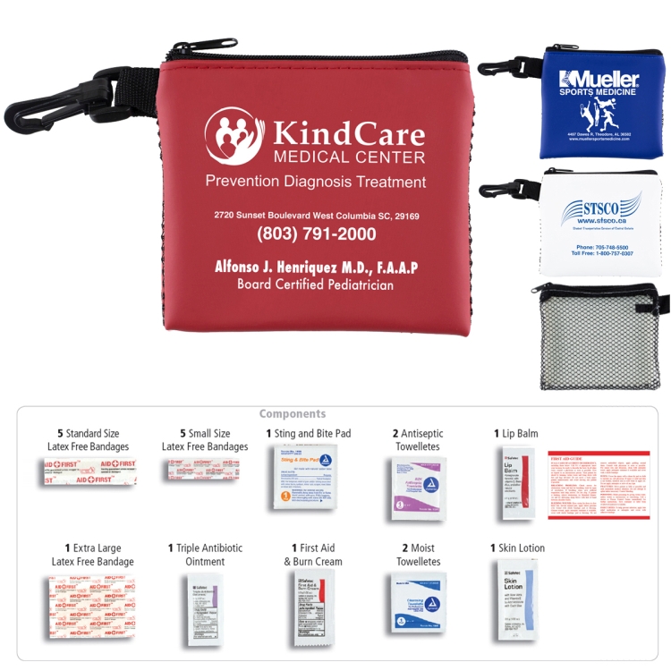 "PARK DOC" 16 Piece All Purpose First Aid Kit 10