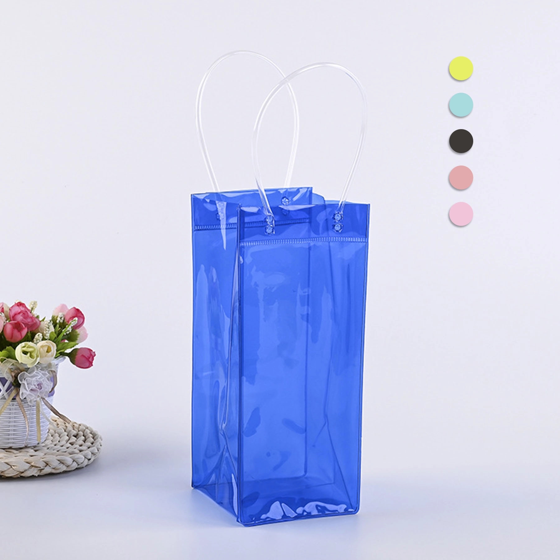 PVC Wine Tote with Handle 3