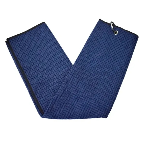 Microfiber Waffle-Weave Golf Towel 3