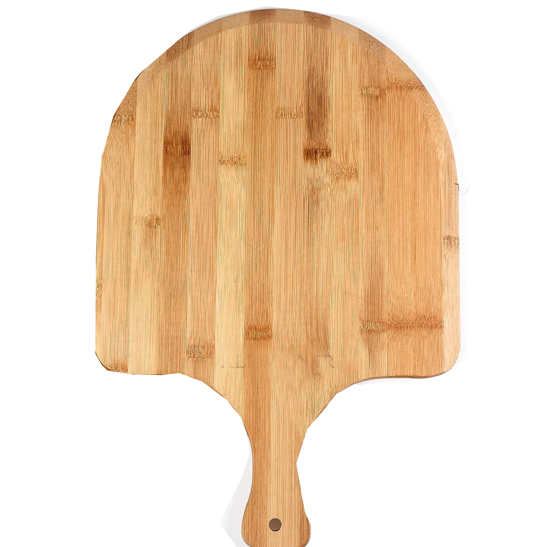 12" Bamboo Pizza Peel and Cutting Board 6