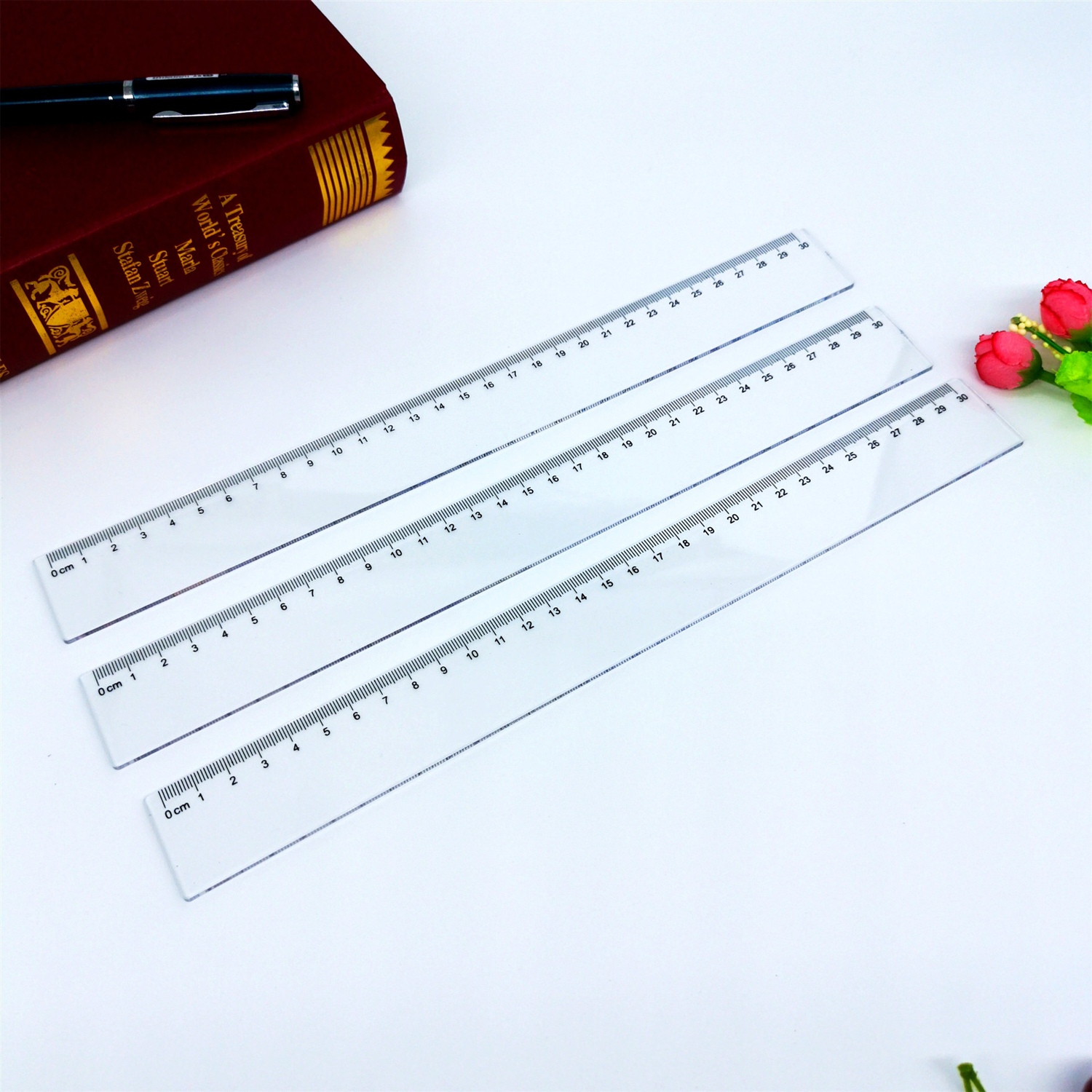Plastic Clear Ruler 4