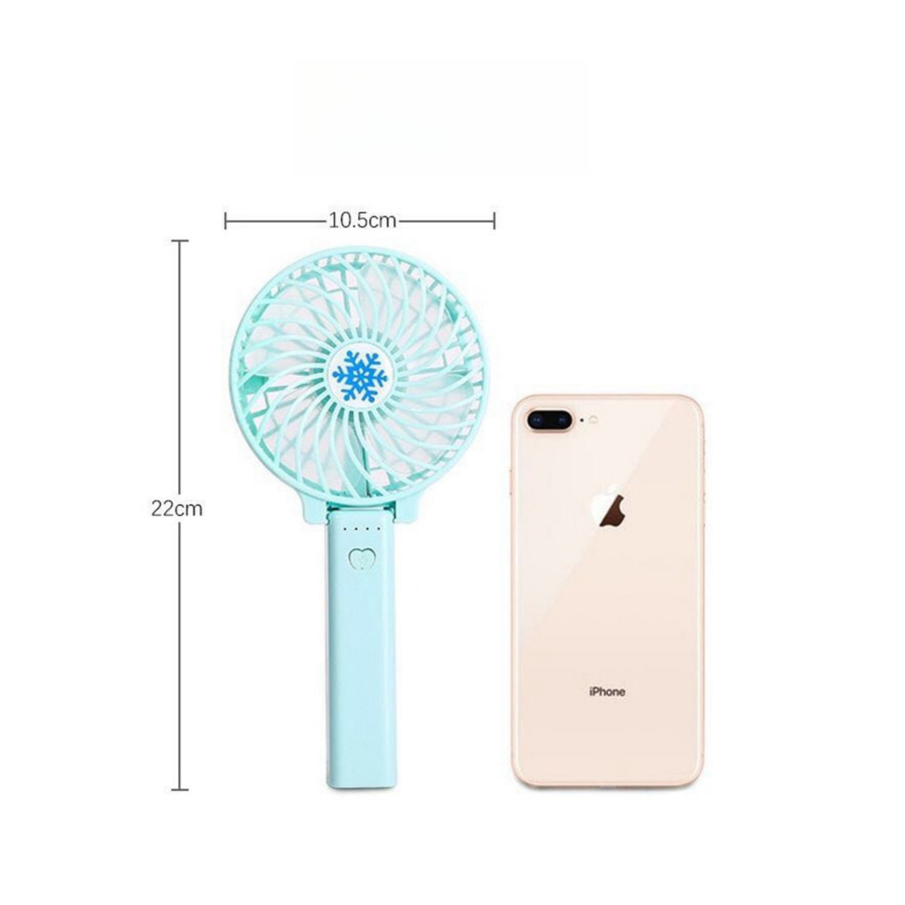 Handheld Foldable Charging Folding Fan 1