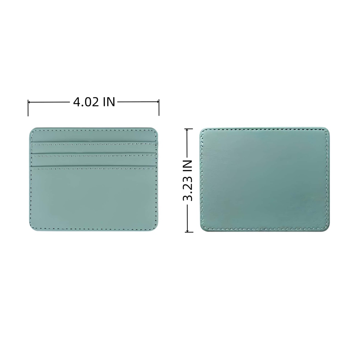 4-slot PU Leather Card Holder 4