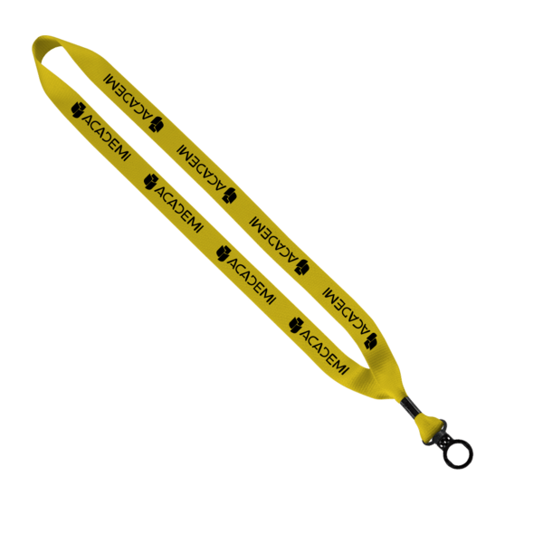 3/4" Polyester Lanyard with O-Ring 64