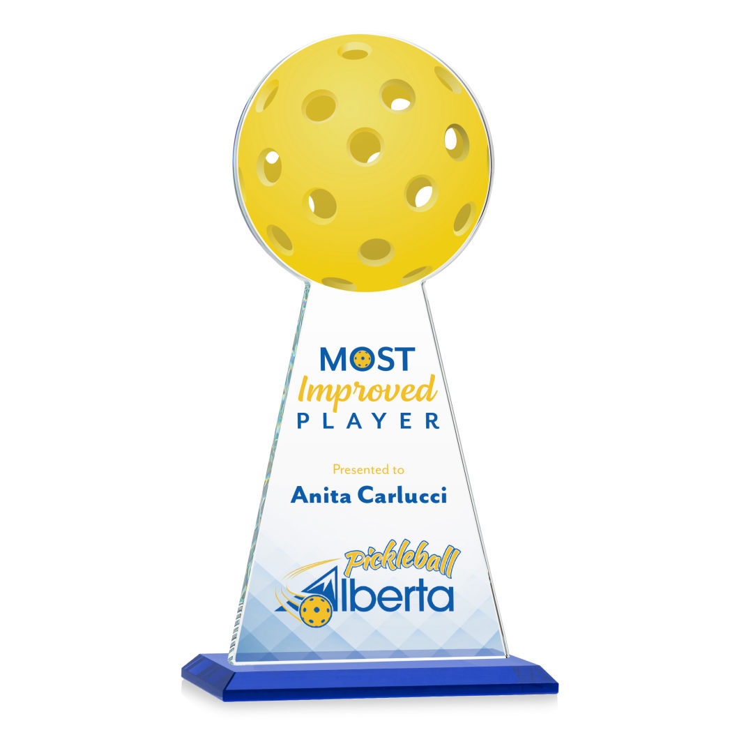 Edenwood Pickleball VividPrint™ Award - Blue
