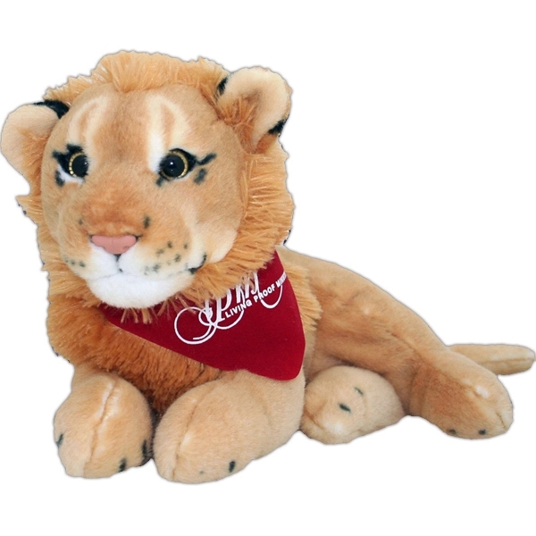 8" Jungle Animals Sitting Lion