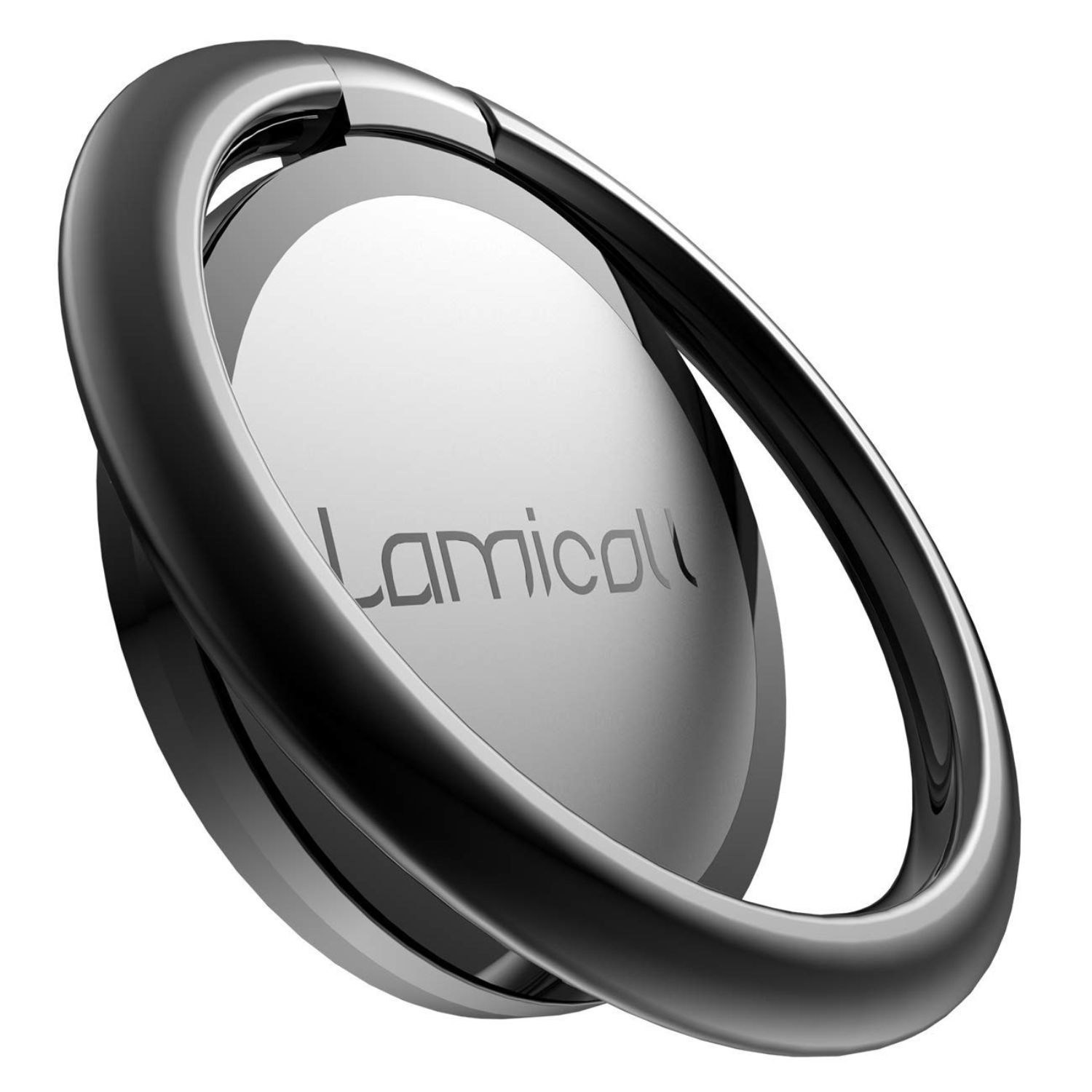 Rotating Cell Phone Ring stand grip holder, round aluminium 7