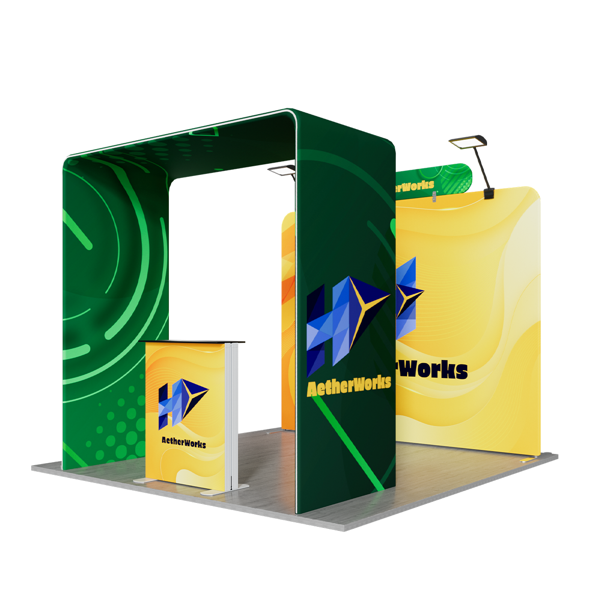 10'x10' Tradeshow Booth Kit - F Kit 2
