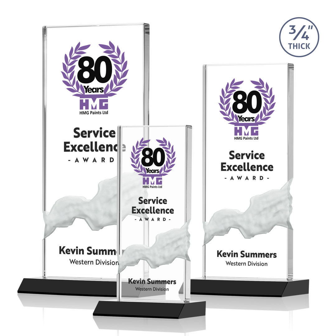 Poole VividPrint™ Award - Black 2