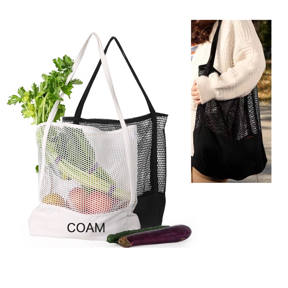 Women'S Summer Beach Travel Tote Bag For Groceries/Books 1