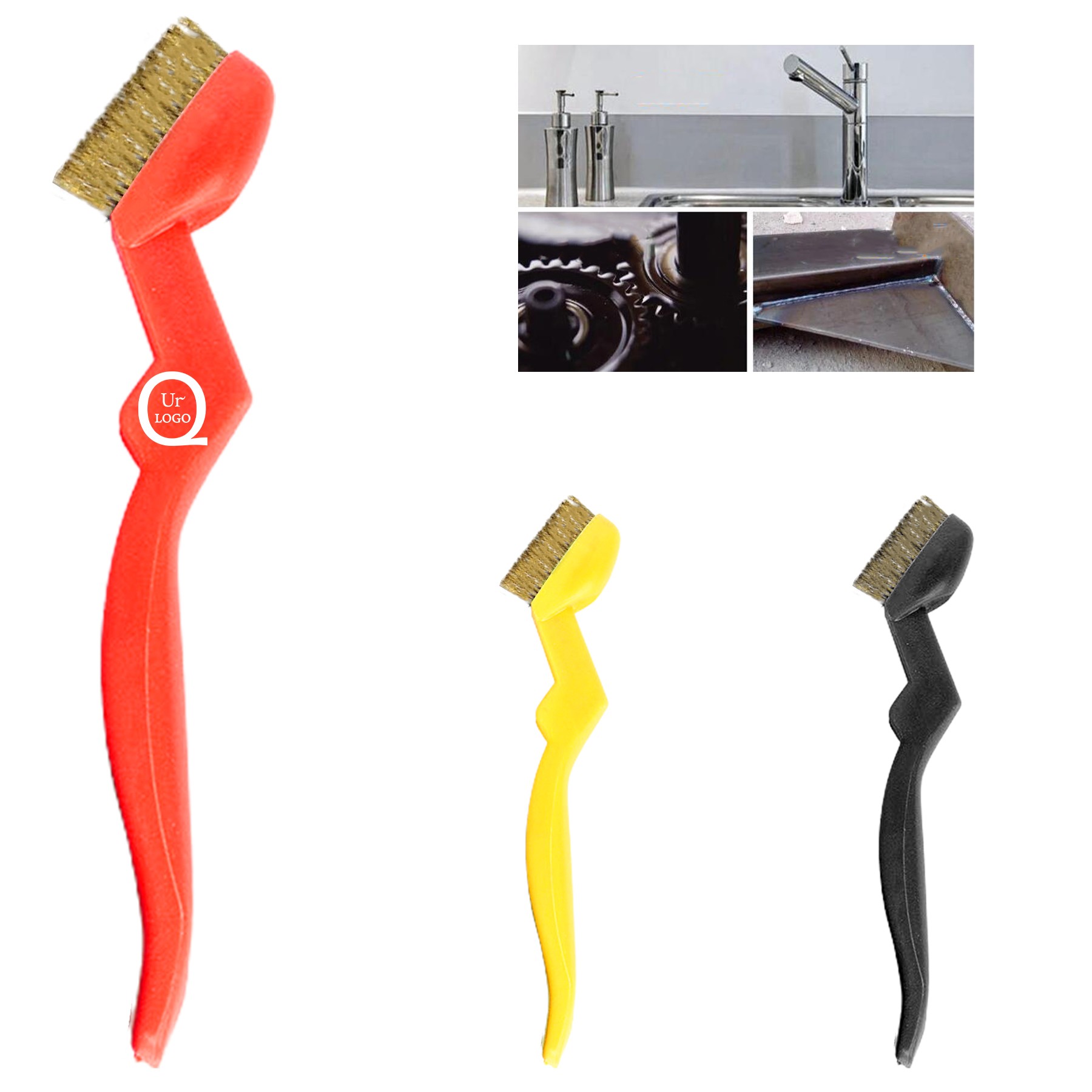 Tobacco Pipe Shaped Copper Golf Club Brush