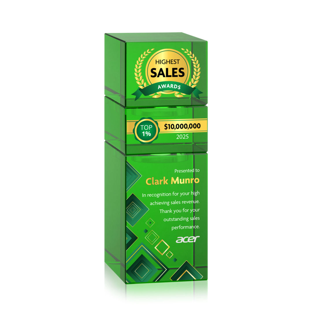 Tofino Stacker VividPrint™ Award - Green 2