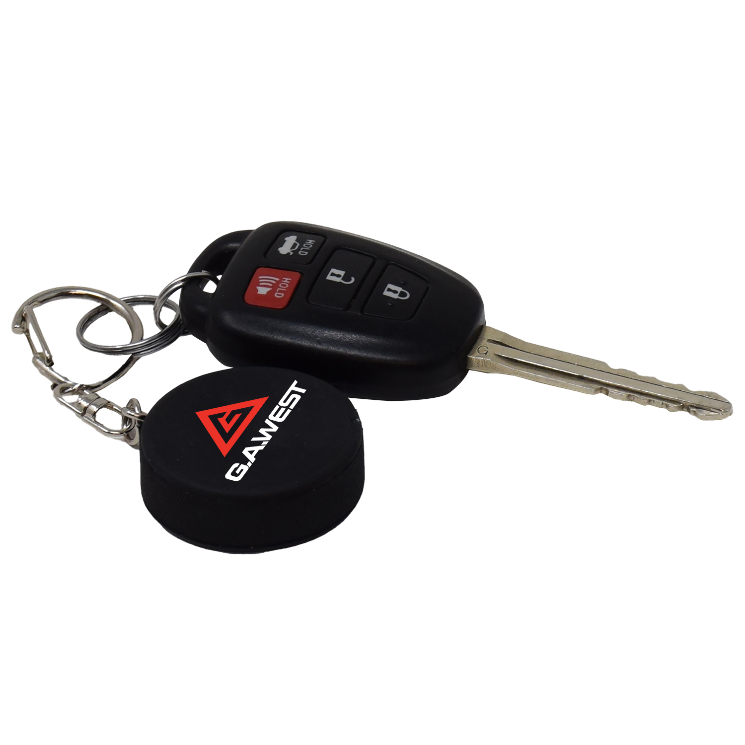 Hockey Puck Key Chain 3