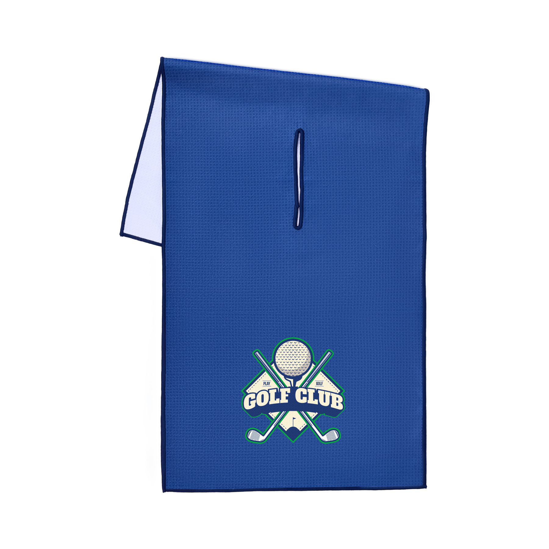 40" X 17" Microfiber Waffle Golf Towel 4