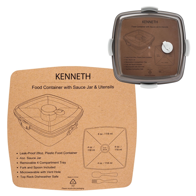 Kenneth Plastic Food Container Set 16