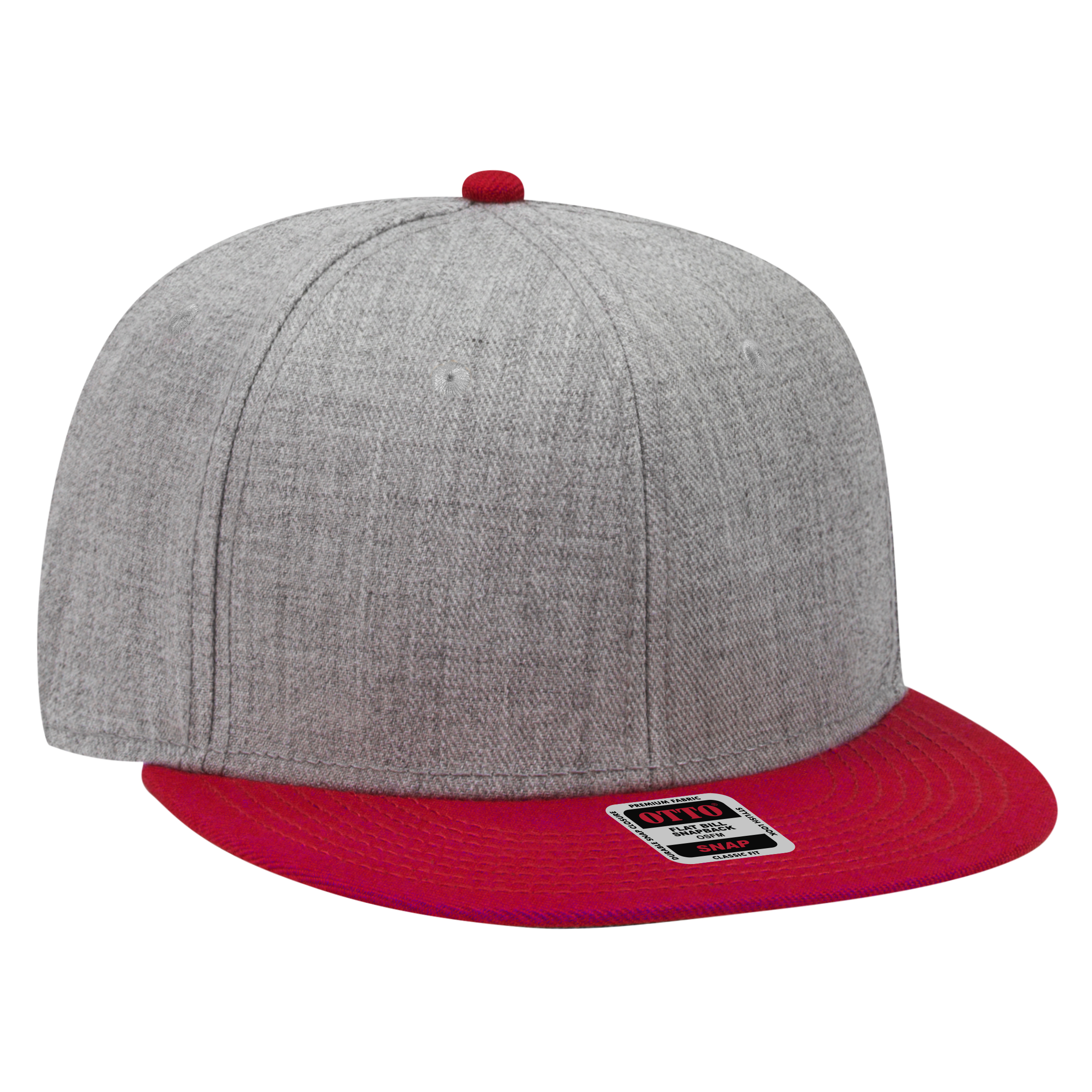OTTO CAP® OTTO SNAP 6 Panel Pro Style Snapback Hat 136