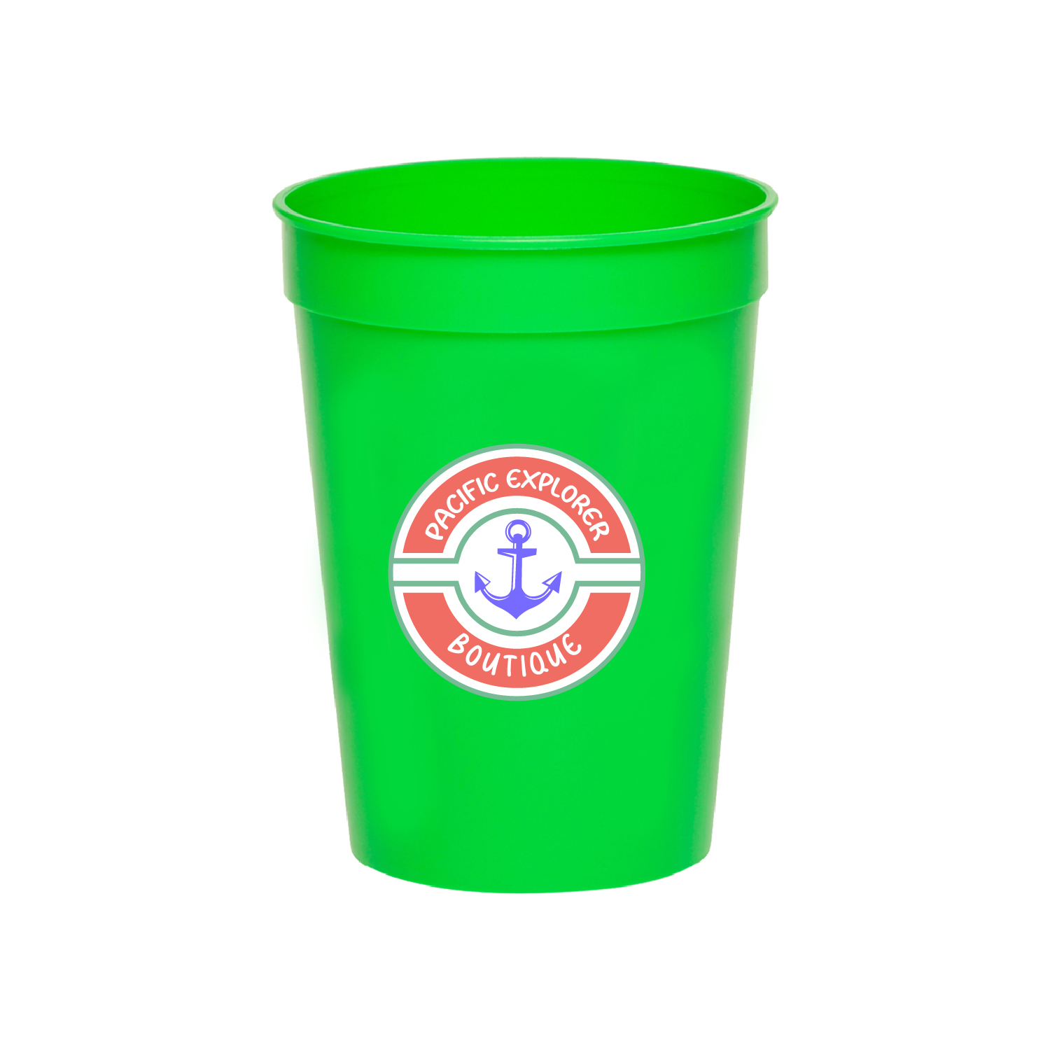 12 oz. Fanatic Plastic Stadium Cup (Full Color Imprint) 13