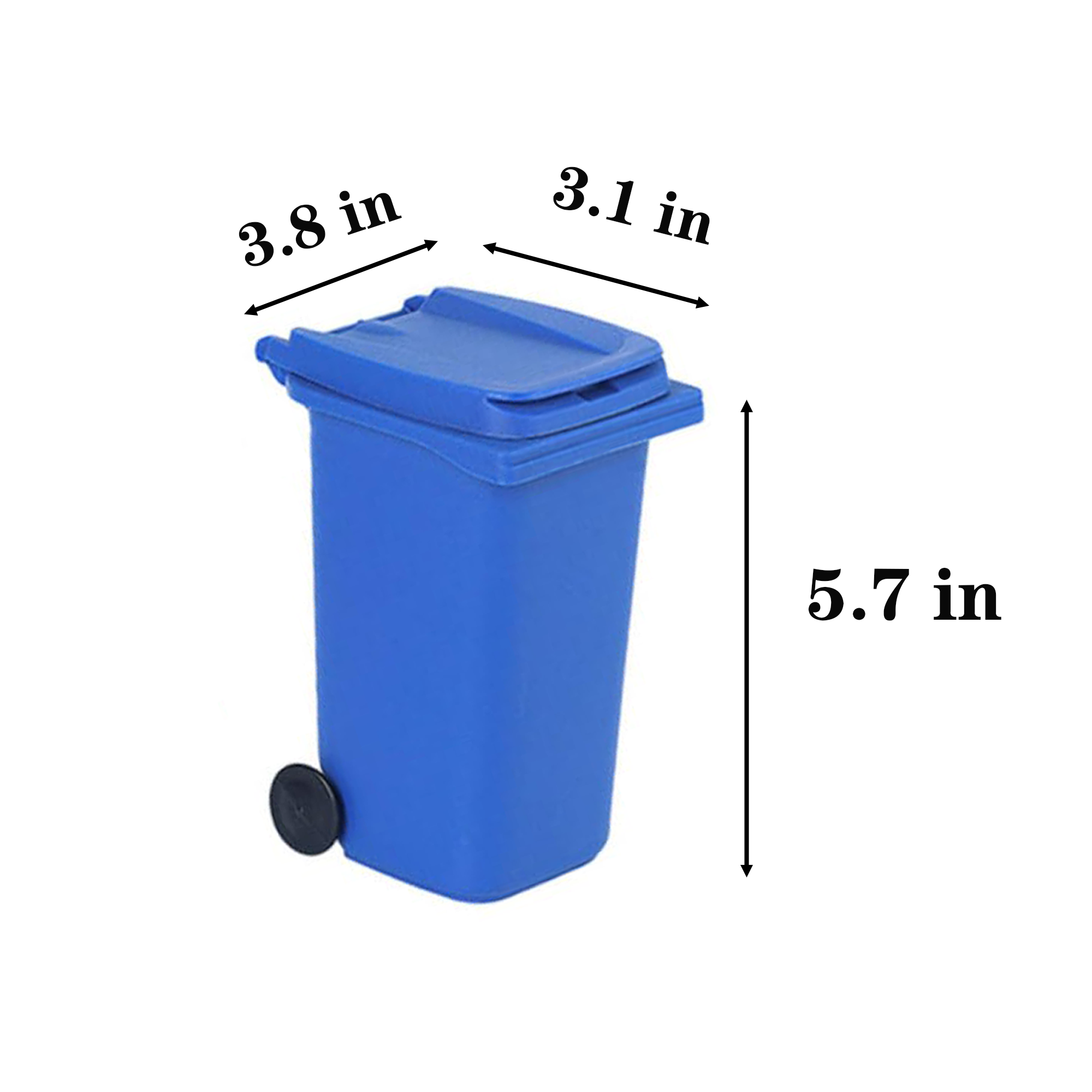 Mini Desktop Trash Can 3