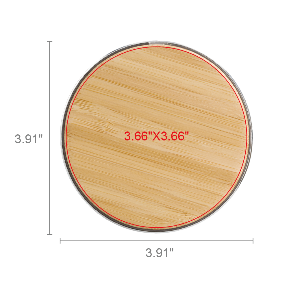 Chayes Bamboo 15W Qi Wireless Charger 15