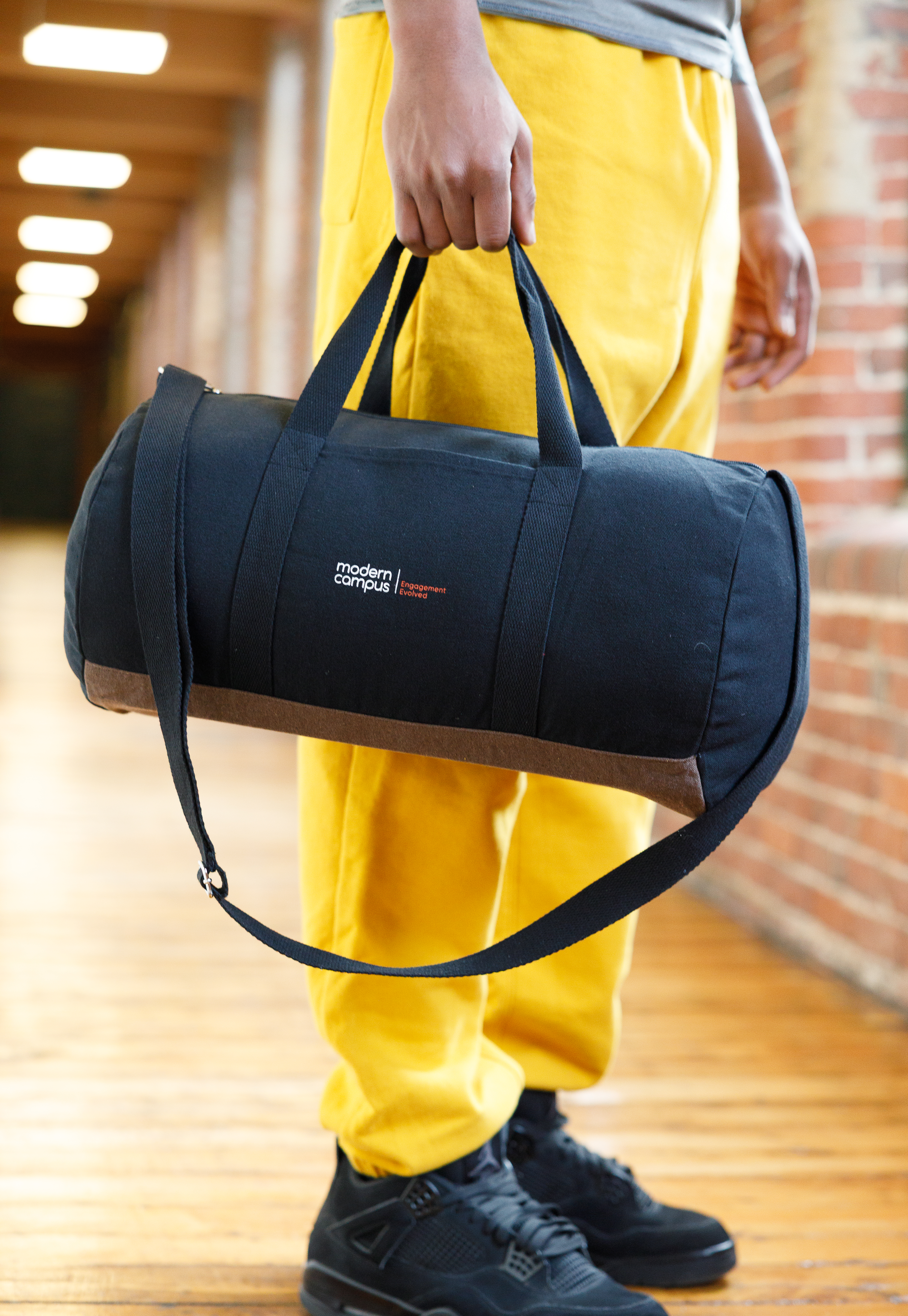 Ivy Recycled Cotton Barrel Duffel - AWARE™ 25