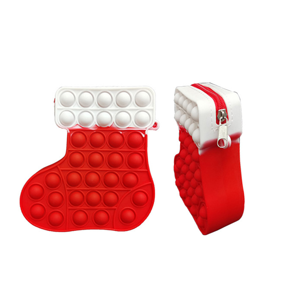 Christmas Silicone Fidget Small Pop Bag 5