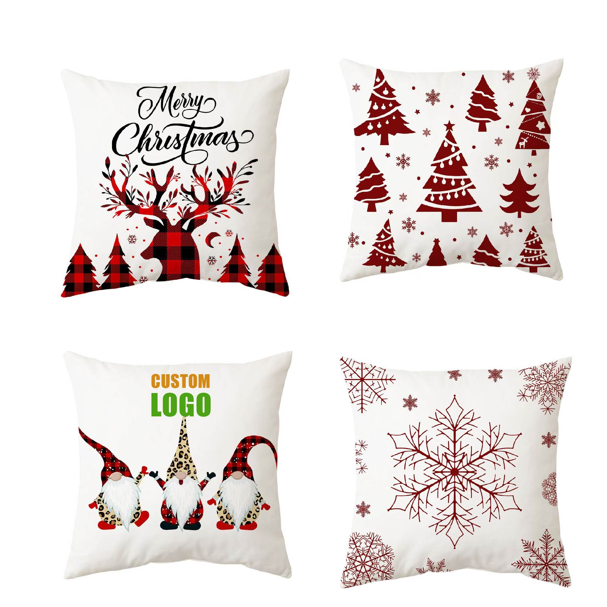 MOQ 10 pcs Festive Pillow Cover 2
