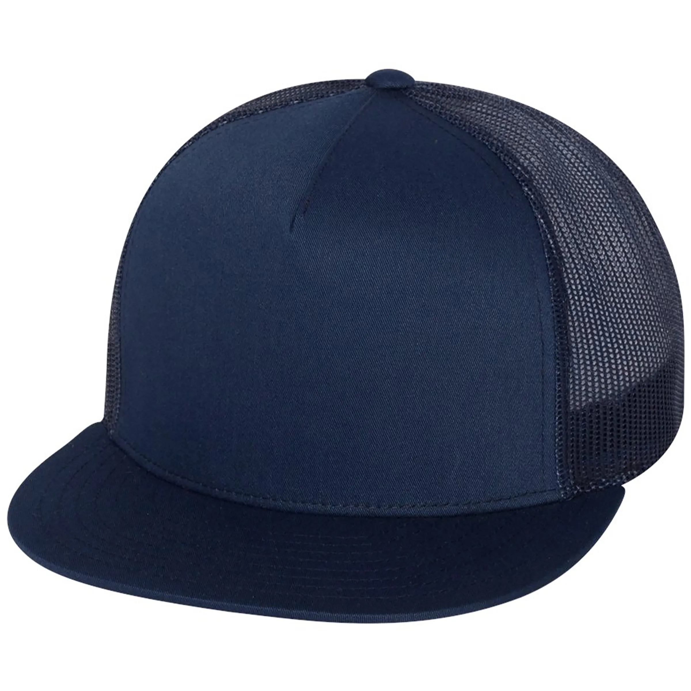 YUPOONG-CLASSIC FLAT BILL TRUCKER CAP 21