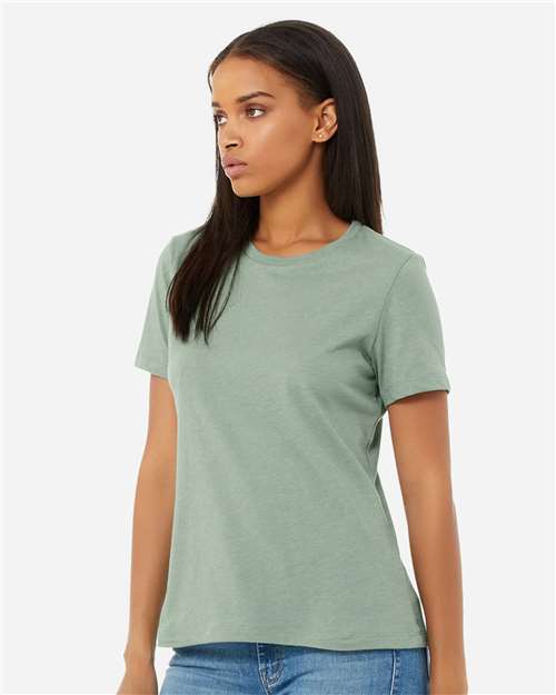 Women's Relaxed Fit Heather CVC Tee - 6400CVC 46