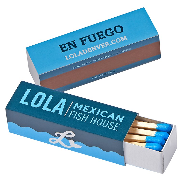 Lipstick Specialty Matchbox 21-22 Matchsticks (2-inch) 9
