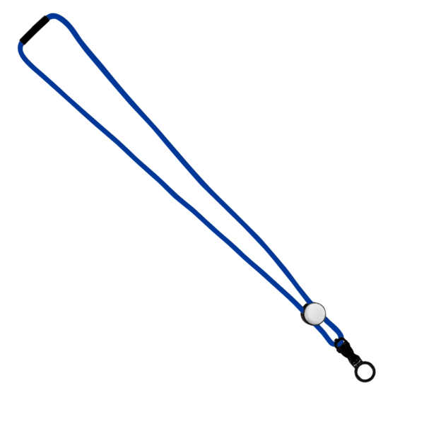 3/16" Nylon Cord Lanyard with Snap-Buckle Release, Standard O-Ring & Slider 54