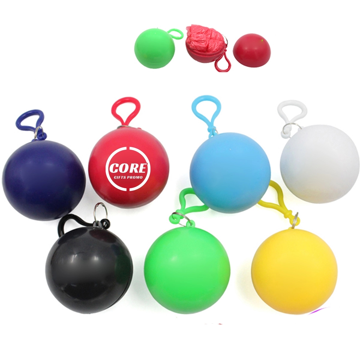 Disposable Keychain Raincoat 2