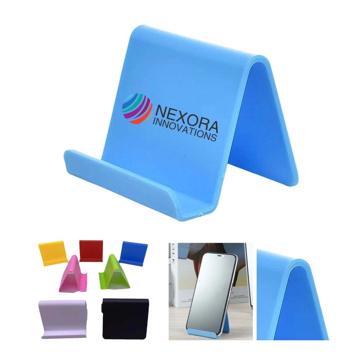 Durable Plastic Phone Stand for Desk and Travel 5