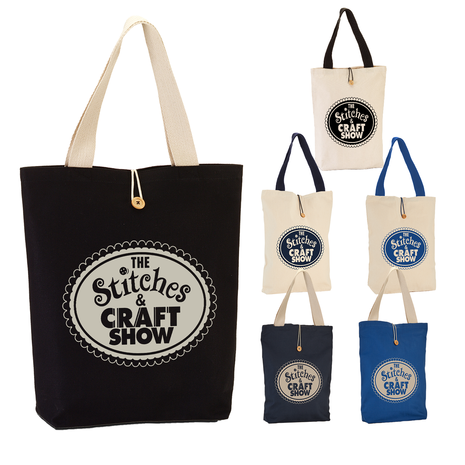 11.5 Oz. Portland Button-Up Canvas Tote Bag