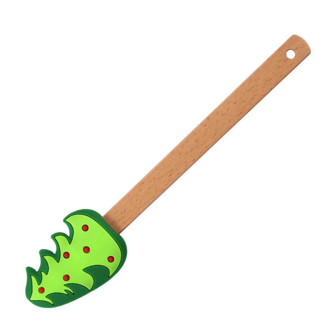 Food Grade Christmas Silicone Spatula 9