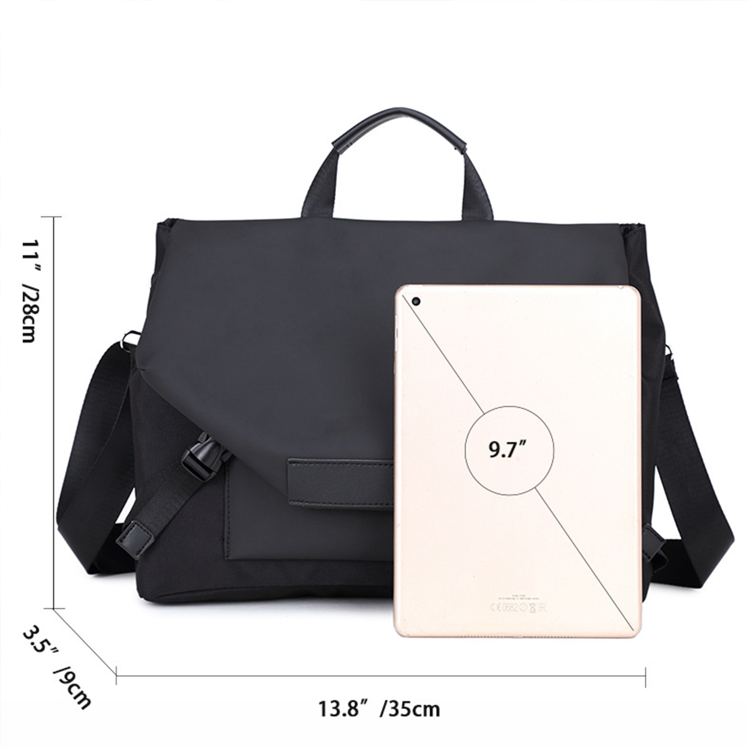 Large Capacity Laptop Messenger Bag 3