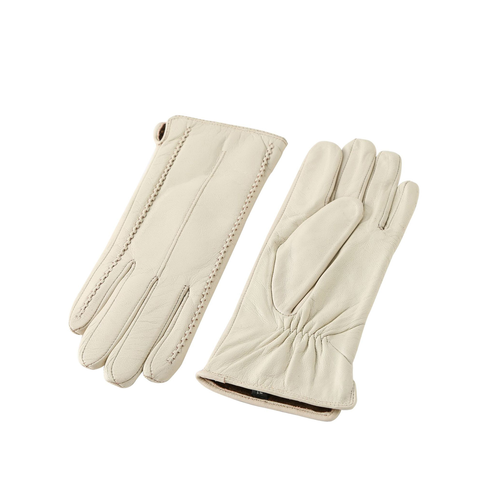 Soft Winter PU Leather Glove For Women 9.9" x 4" x 0.2" 2