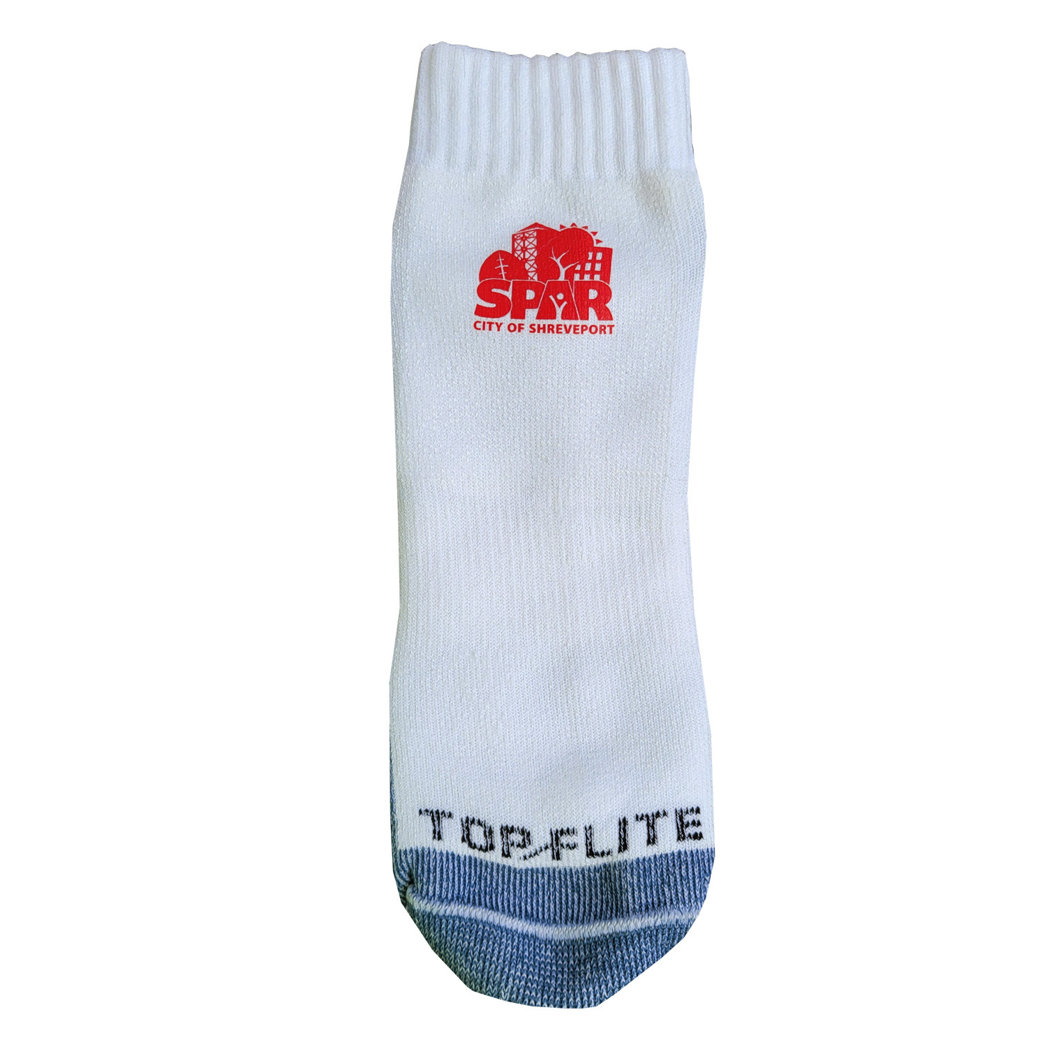 Top Flite Full Cushion Quarter Top Socks with Oversized DTF 7
