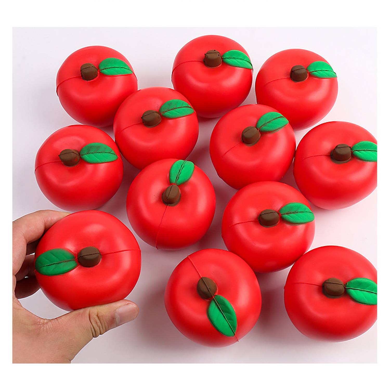 PU Foam Apple Stress Reliever Toy 6