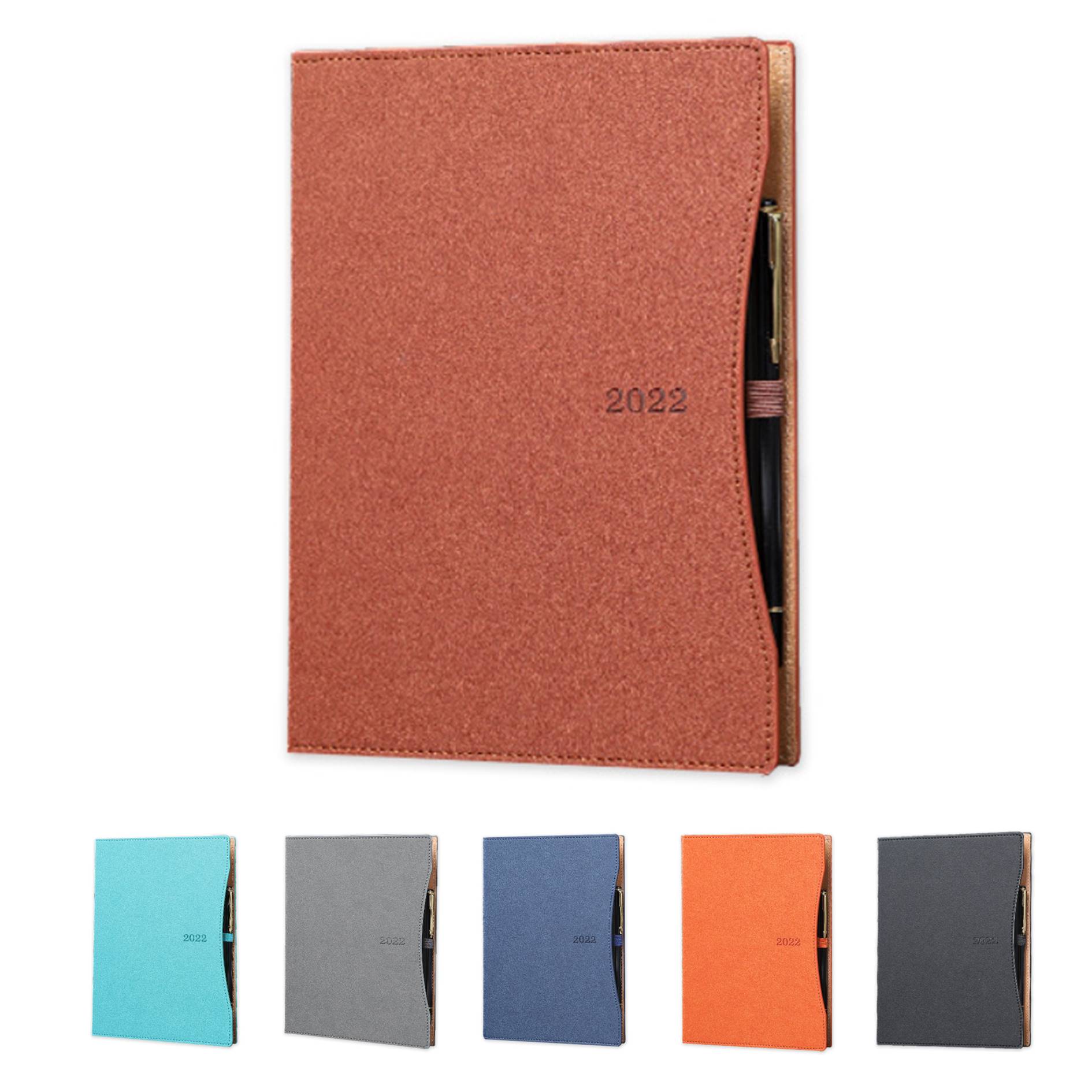 PU Leather Business Notebook With Pen 2