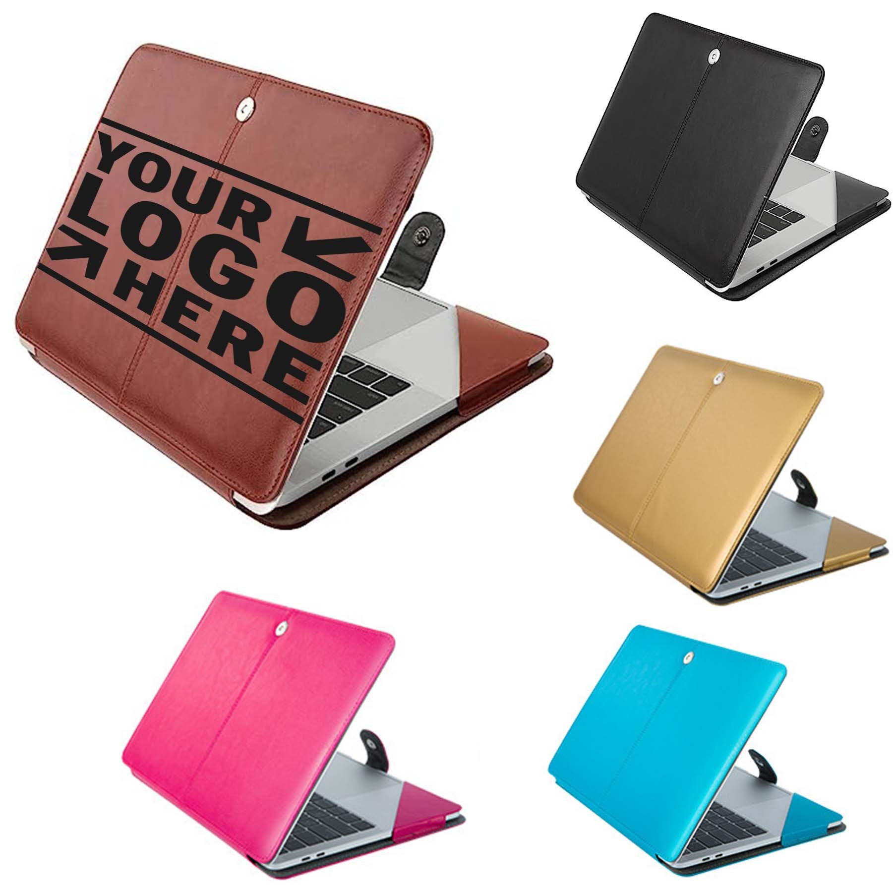 PU Leather Portfolio Protective Case Stand Cover Sleeve 2
