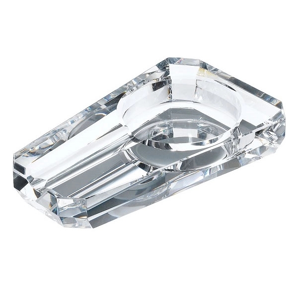 Single Cigar Rest Crystal Ashtray 3