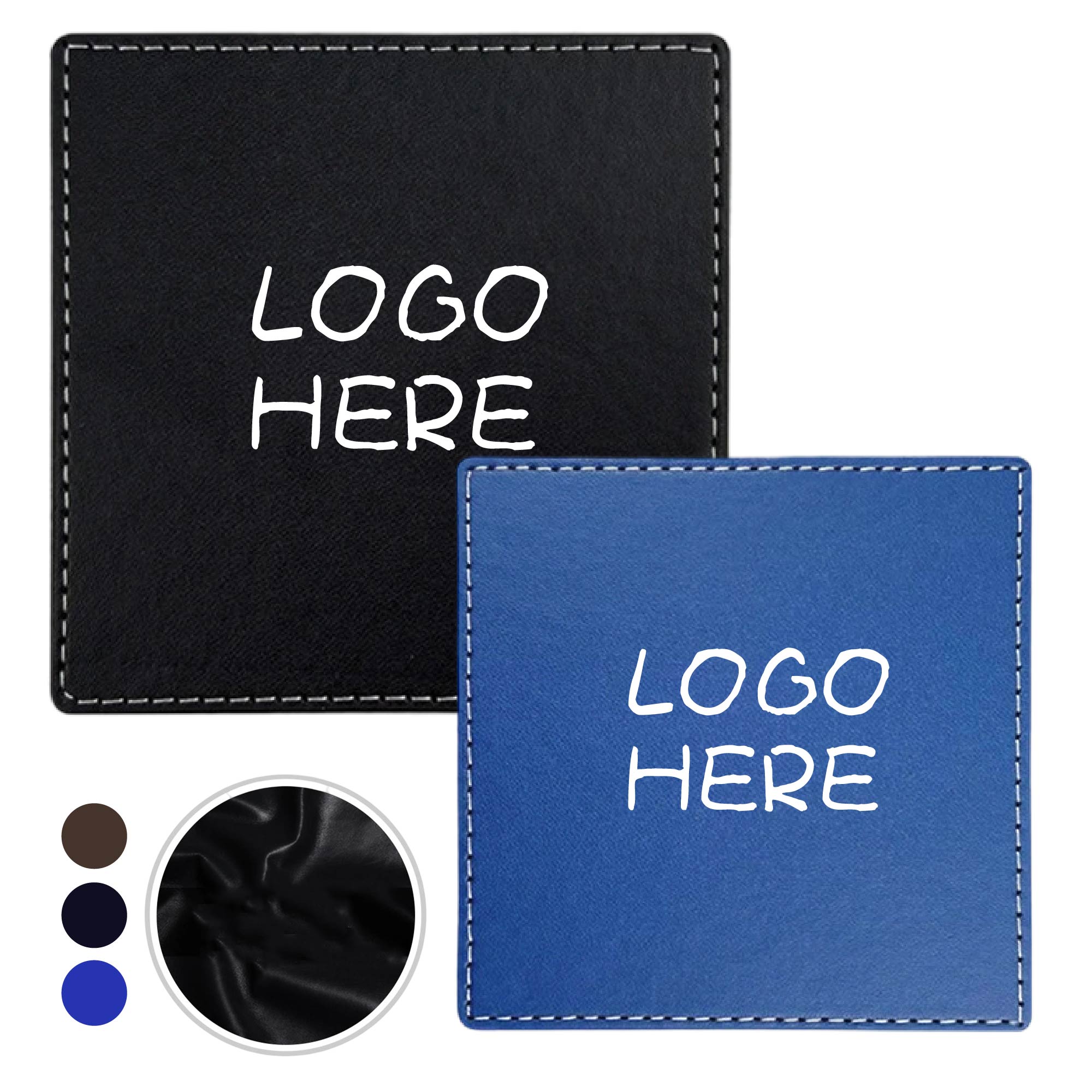 Vintage Leather Coasters 2