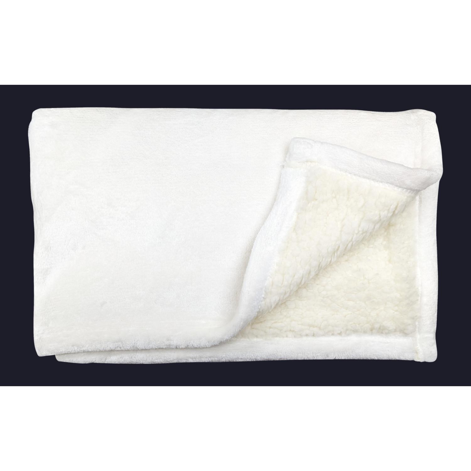 30” x 40” Silk Touch Sherpa Sublimation Blanket 420 GSM 4