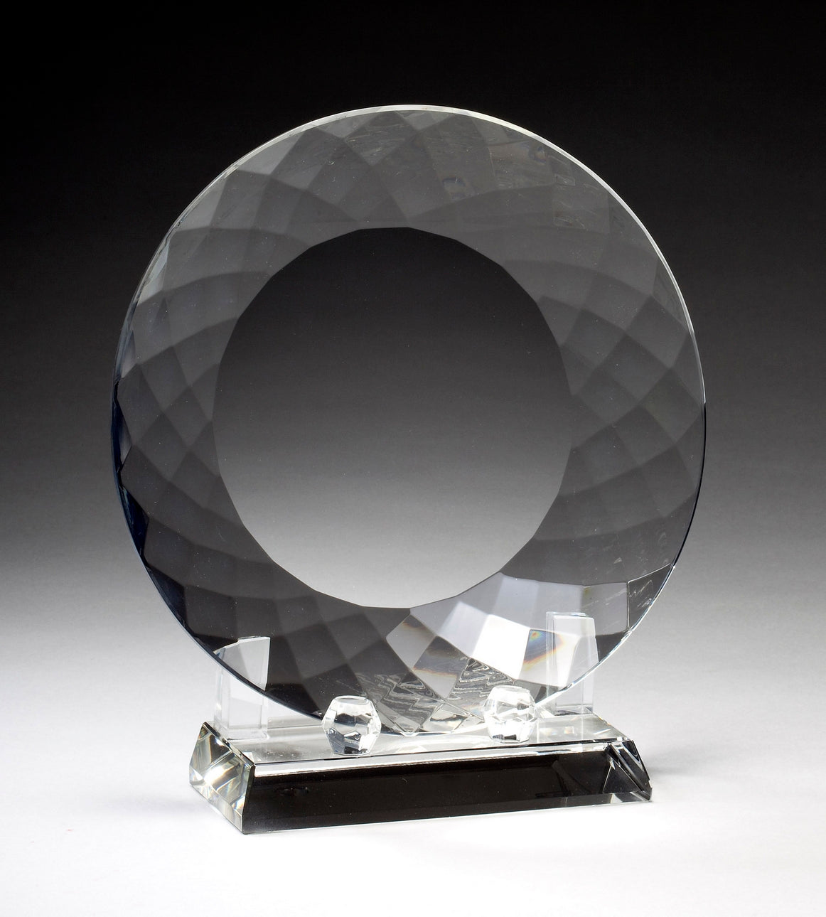 Crystal Plate And Stand 2