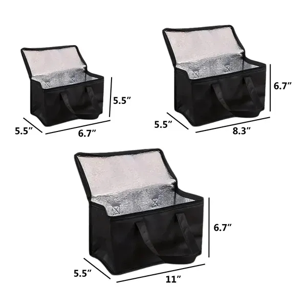 Insulated Food Delivery Bag - Heat Resistant Thermal Carrier 3